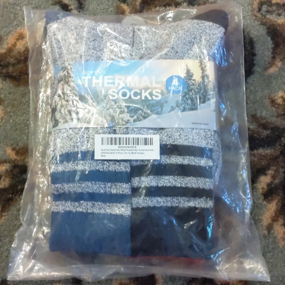 Thermal men's boot sox